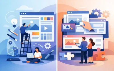 Custom Website Versus Templates for Growing Brands
