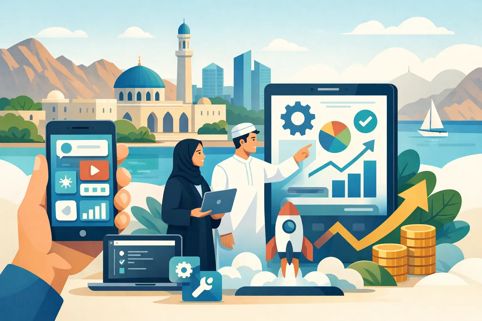 Mobile App Development Oman for Business Growth