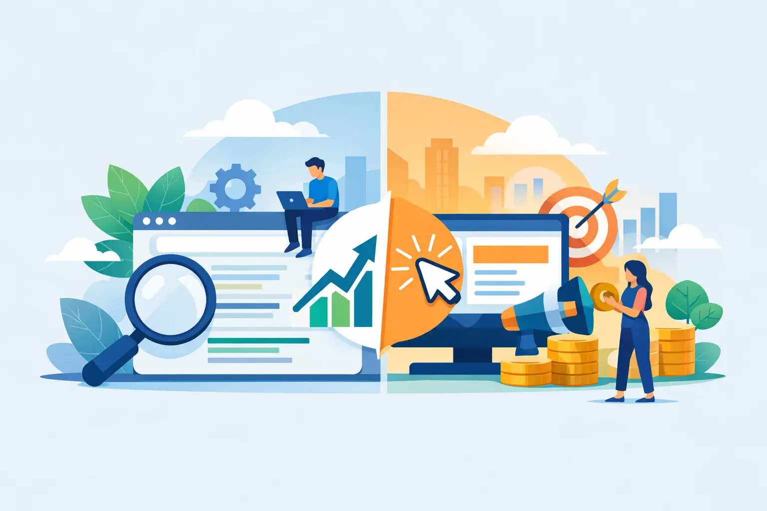 SEO Versus Paid Search for Business Growth SEO Versus Paid Search for Business Growth